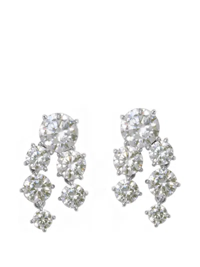 Completedworks Cubic Zirconia Drop Earrings In Metallic