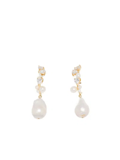 Completedworks Eze-eh Earrings In Gold