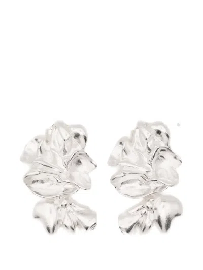 Completedworks Floral Drop Earrings In Pink