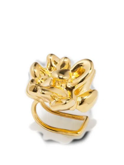 Completedworks General Strike Ear Cuffs In Gold