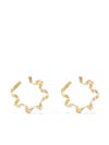 Completedworks Gold Vermeil Twist Hoop Earrings In Gold
