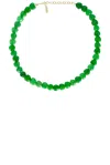 Completedworks Women's The Depths Of Time Necklace In Gold Plated & Green