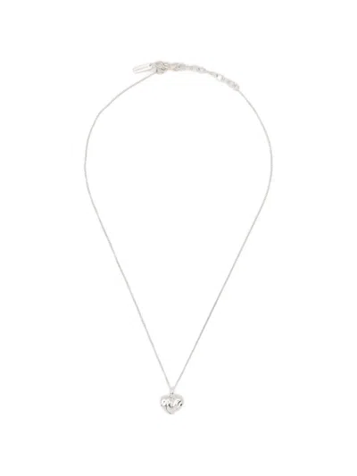 Completedworks Heart-pendant Necklace In Silver