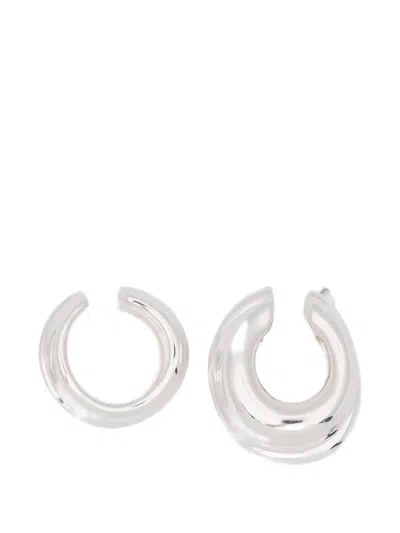 Completedworks Is This Riveting? Earrings In Silver