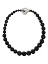 Completedworks Knee-deep In A Bog In North Yorkshire Necklace In Black