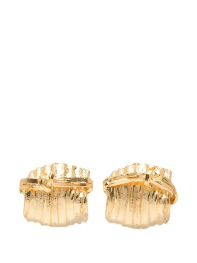Completedworks Knot-detail Earrings In Gold