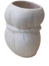 Completedworks Misftis Open-top Vase (14.5cm) In White