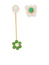 Completedworks Not Brainwashed (yet) Flower Earrings In Gold