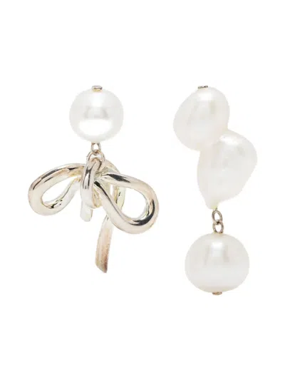 Completedworks Once In A Blue Moon Earrings In White