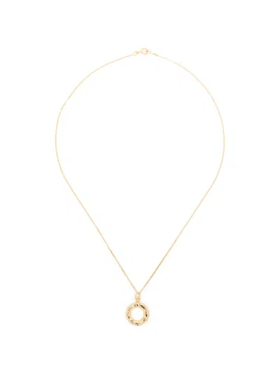 Completedworks O-pendant Necklace In Gold