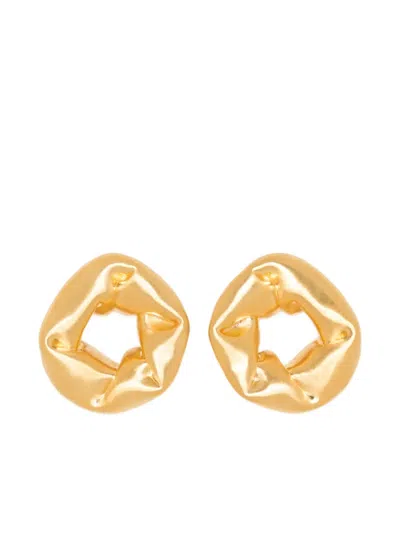 COMPLETEDWORKS OVERSIZED SCRUNCH EARRINGS