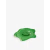 Completedworks Pond Glass Plate 30cm Leaf Green In Green