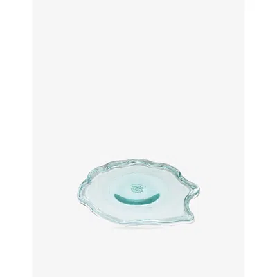 Completedworks Pond Glass Plate 37cm Clear In Green