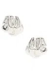 Completedworks Recycled Silver Earrings In Silver Plated