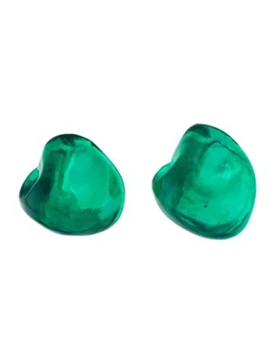 Pre-owned Completedworks Resin Drop Earring In Multicolor