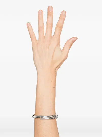 Completedworks Sculptural-bangle Bracelet In Gray