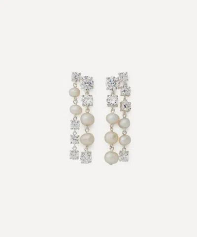 Completedworks Silver In Search Of Lost Time Drop Earrings