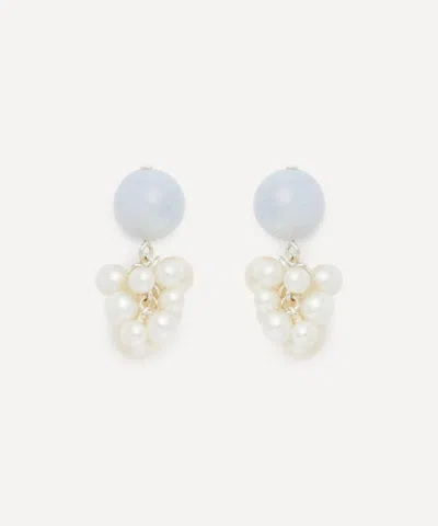 Completedworks Silver Til The Stars Wane Drop Earrings