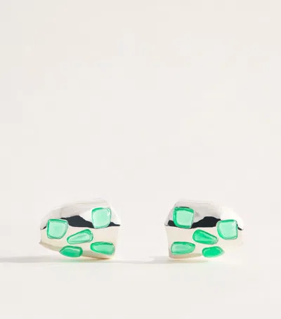 Completedworks Silver-plated Cobblestones Earrings