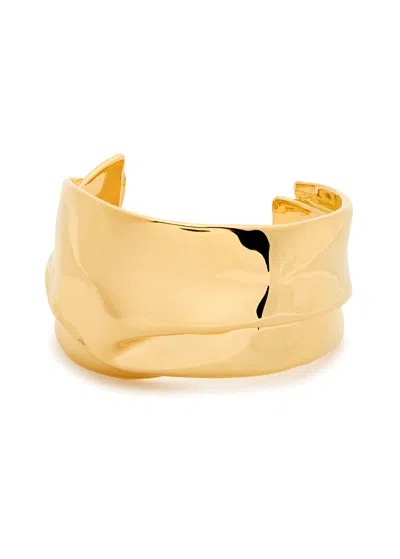 Completedworks Soggy Envelope 18kt Gold-plated Cuff