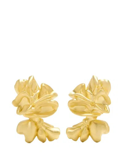 Completedworks Splotch Earrings In Gold