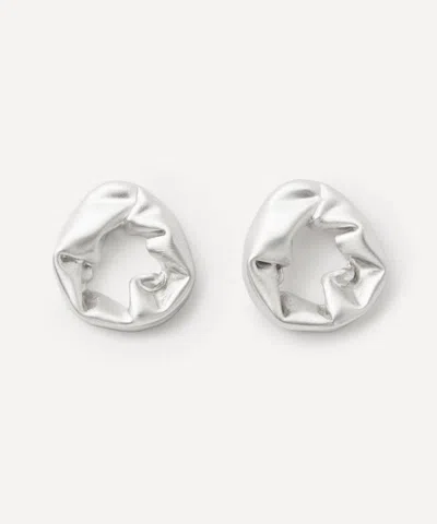 Completedworks Sterling Silver Scrunch Earrings