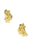 Completedworks Stud Earrings In 18k Gold Plated