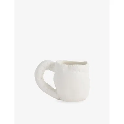 Completedworks Stuffed Ceramic Mug Matte White