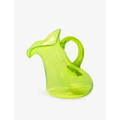 Completedworks Thaw Large Glass Jug Acid Green