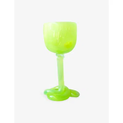 Completedworks Thaw Wine Glass Acid Green