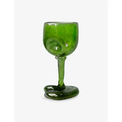 Completedworks Thaw Wine Glass Leaf Green
