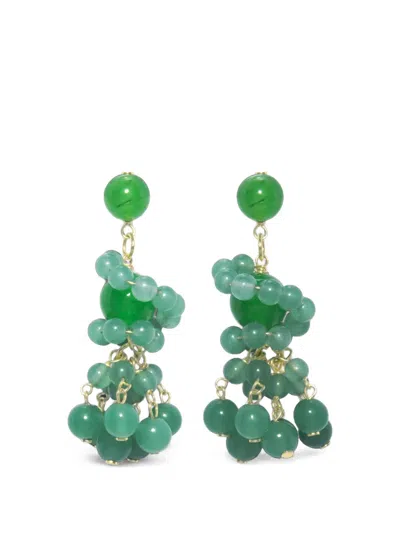 Completedworks The Aftertaste Of A Dreamagate Drop Earrings In Gold