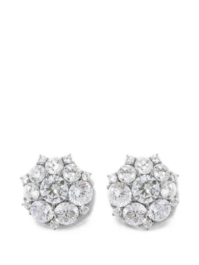 Completedworks The Many-headed Hydra Cubic Zirconia Earrings In Silver