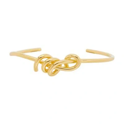 Completedworks Thread Bracelet In Gold