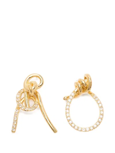 Completedworks Thread Ii Earrings In Orange