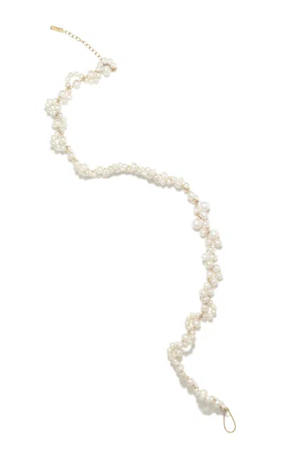 Completedworks Tide Pearl Necklace In White
