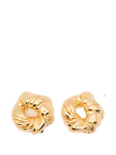 Completedworks Twisted Earrings In Pink