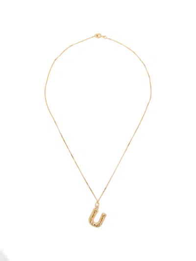 Completedworks U-pendant Necklace In Red