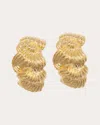 Completedworks Women's Buttercream (or, The Icing On The Cake) 18k Gold-plated Earrings In Gold