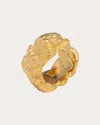 Completedworks Women's Buttercream (or, The Icing On The Cake) 18k Gold-plated Ring In Gold