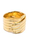 Completedworks Wrap-design Ring In Gold