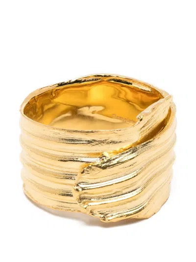 Completedworks Wrap-design Ring In Gold