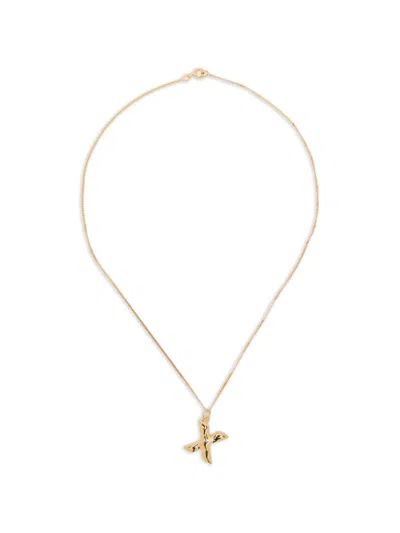 Completedworks X-pendant Necklaces In Gold