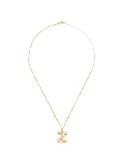 Completedworks Z-pendant Necklace In Gold