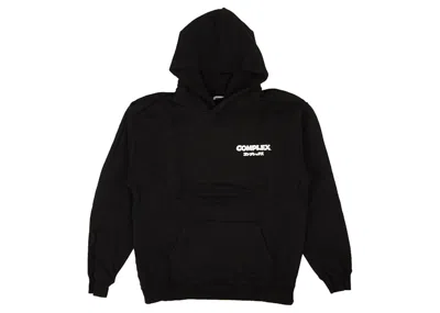 Pre-owned Complexcon Men's  X Nigo 20 Year Hoodie In Black