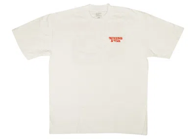 Pre-owned Complexcon Men's  X Verdy Minions Graphic T-shirt In White