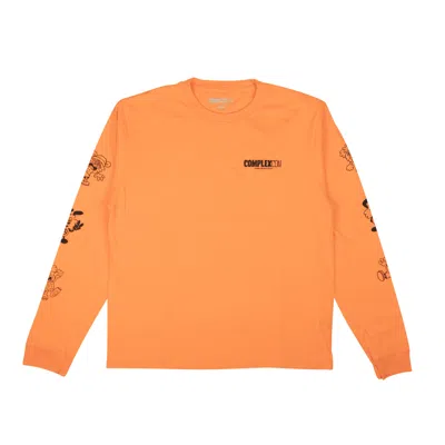 Complexcon X Verdy Orange Long Sleeve T-shirt