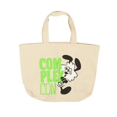 Pre-owned Complexcon X Verdy Vick Tote Offwhite/green