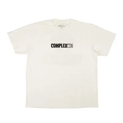 Complexcon X Verdy White Cotton Visty Logo T-shirt