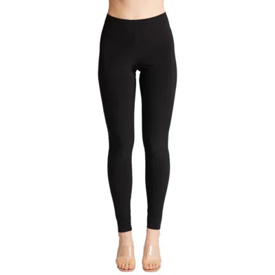 Compli K Pull On Slim Knit Leggings In Black
